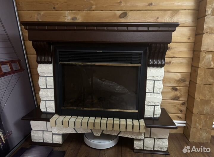Камин электрический с порталом