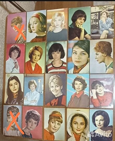 Открытки - актёры Советского кино