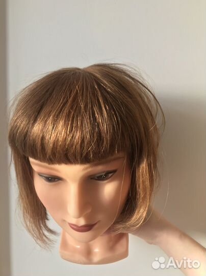 Учебная голова манекен 100% натуральные волосы