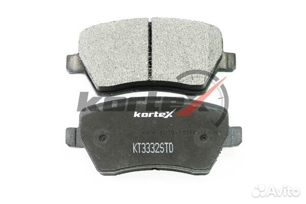 KT3332STD Колодки тормозные дисковые перед