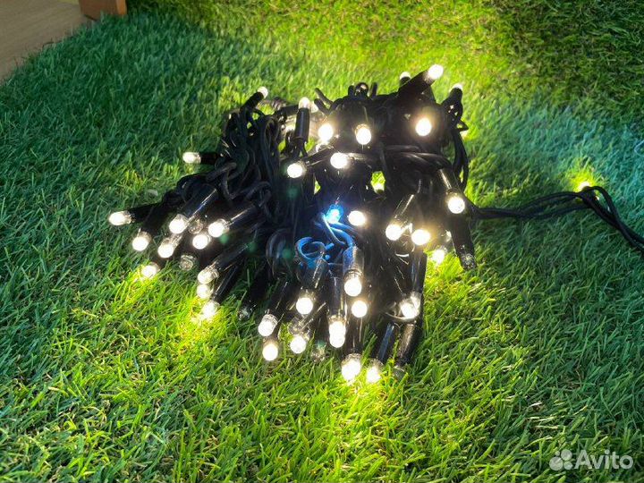 Гирлянда нить для ёлок и деревьев IP65