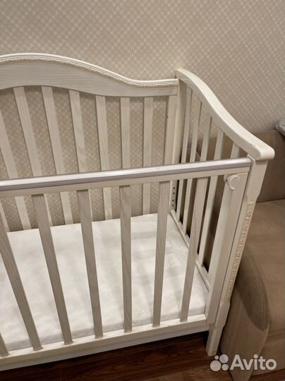 Детская кроватка Можга красная звезда Леонардо