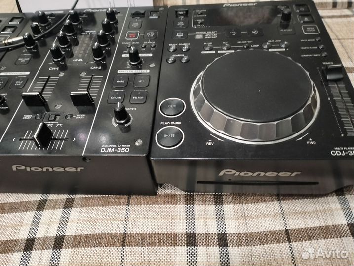 Dj контроллер pioneer cdj 350