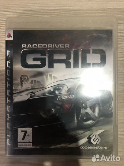 RaceDriver Grid для Sony Ps3