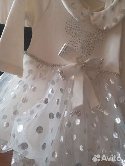 Платье для девочки 92