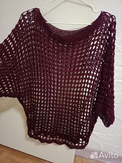 Ажурная кофта