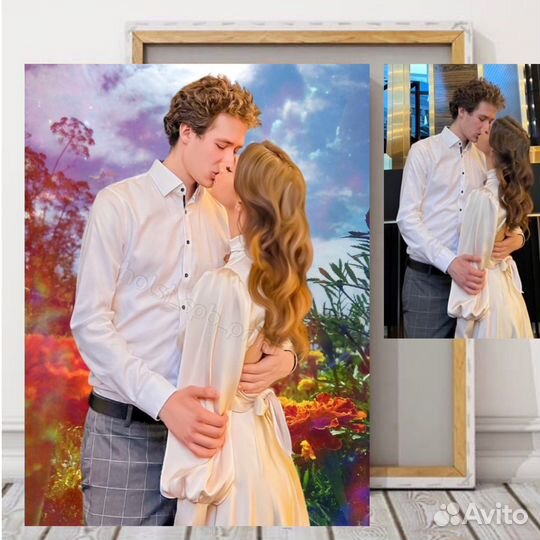 Фото на холсте