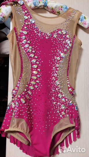 Купальник для художественной гимнастики 130-140см