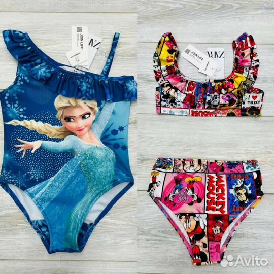 Купальник для девочки в наличии