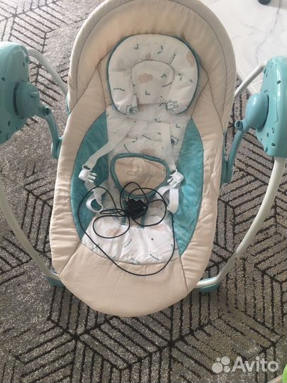 Детские электронные качели для новорожденных