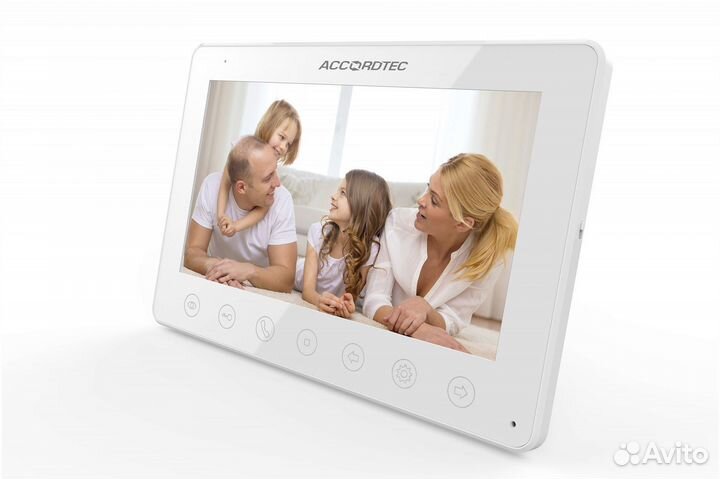 AT-VD 751C/M WH AccordTec Видеодомофон 7