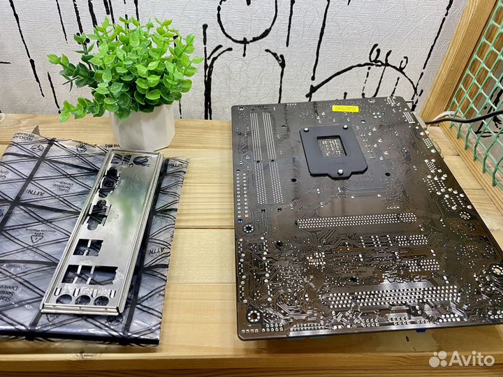 Материнская плата 1155 asus p8b75-m lx plus