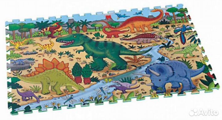 Детский ковер пазл от E.L.C