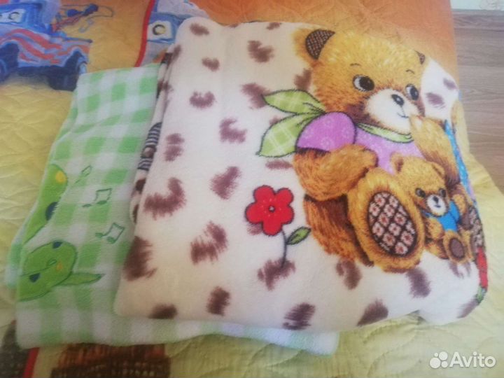 Плед детский 2 шт