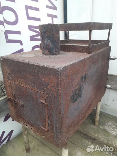 Печь дровяная для бани