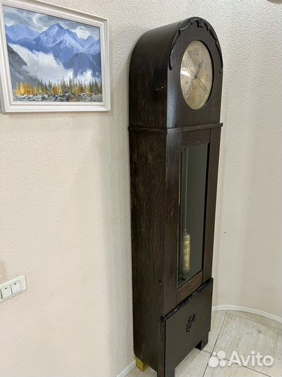 Часы антикварные, напольные 19 век