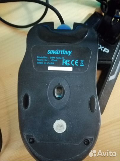 Игровая мышь и микрофон