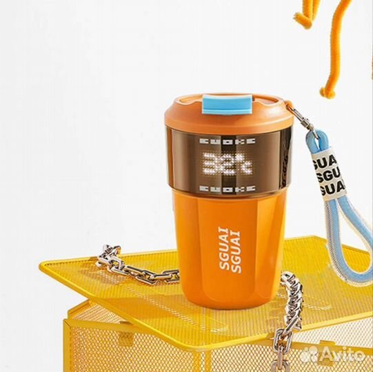 Умная Пиксельная Кружка с проекционным экраном