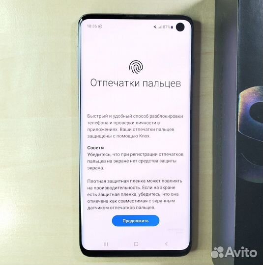 Samsung Galaxy S10, 8/128 ГБ