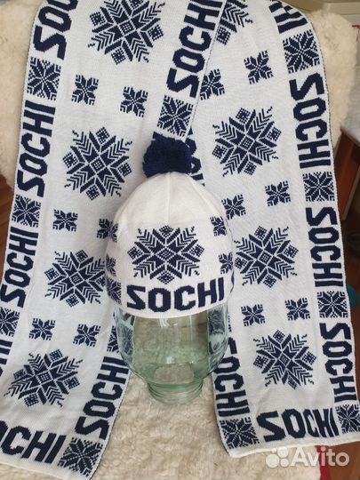 Шапка шарф набор детский