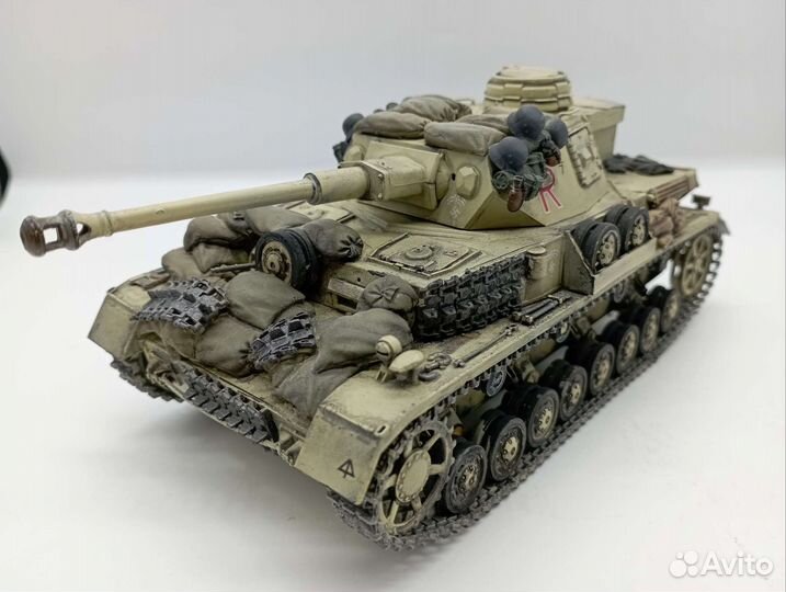 Немецкий танк pz lV в масштабе 1:35