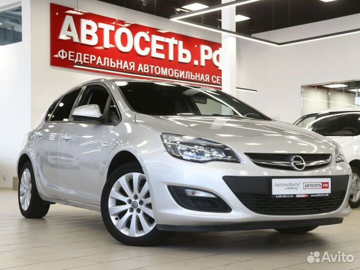 Opel Astra 1.6 МТ, 2013, 163 000 км