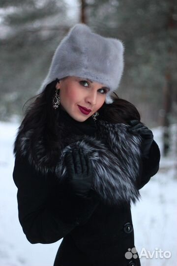 Шапочка норковая