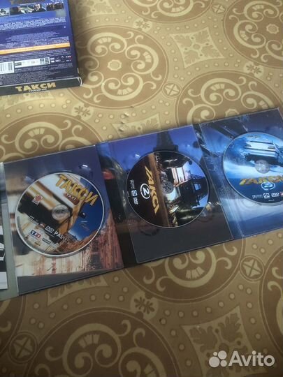 Коллекционное издание фильма Такси DVD