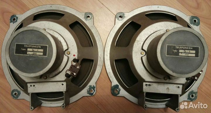 Динамики Telefunken Ela L8 / Ela L 6 1262 4 пары