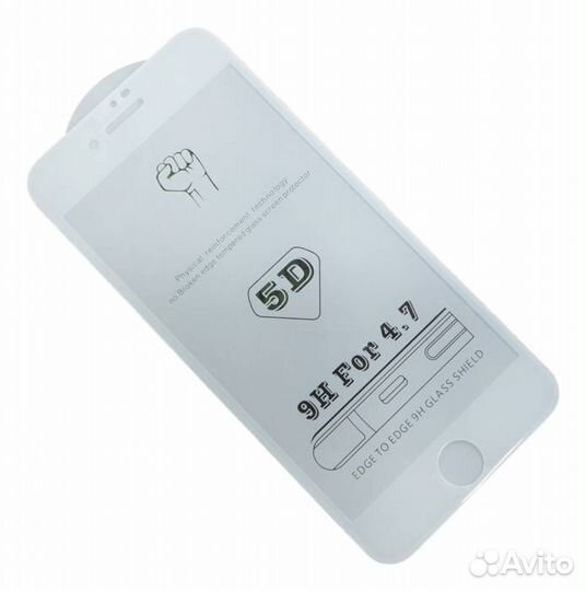 Защитное стекло 3D, олеофобное покрытие, для iPhon