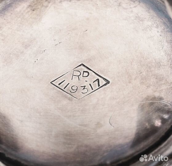 Посеребренный молочник. Европа, начало 20 века