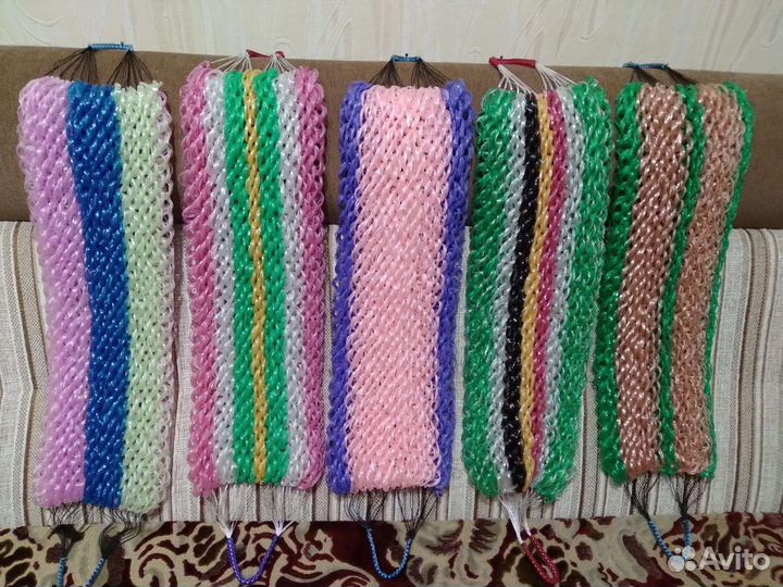 Мочалка ручной работы