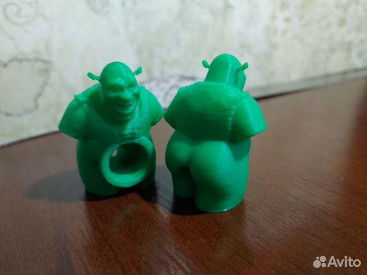 Насадка Шрек на зубную пасту