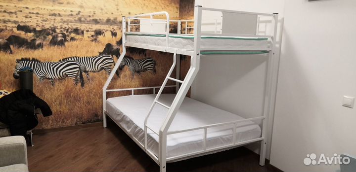 Двухъярусная Кроватка Гранада 1 Железная