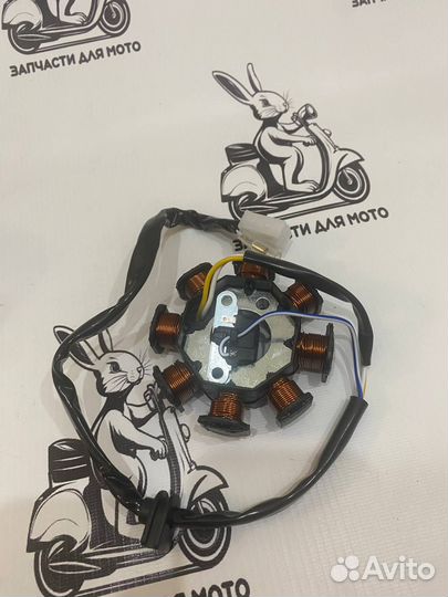 Статор генератора Honda Dio AF-34/35 8 катушек