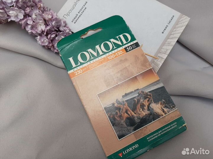 Фотобумага Lomond 10*15 матовая