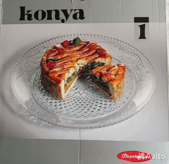 Блюдо стекло