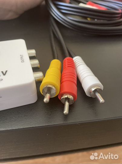 Конвертер переходник hdmi2av 1080p