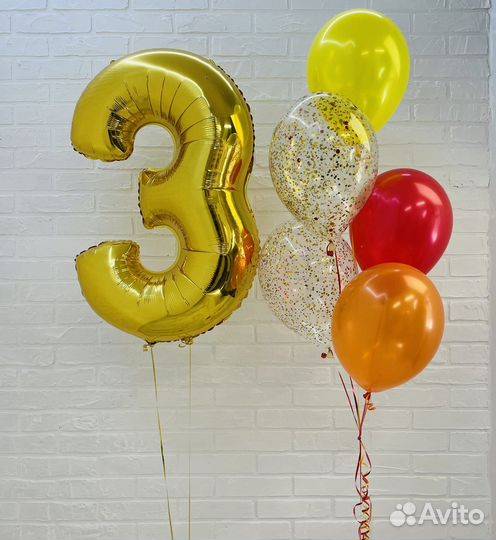 Воздушные гелиевые шары. Круглосуточная доставка