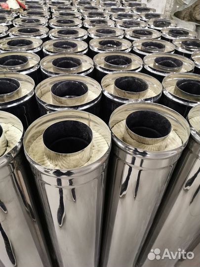 Дымоход из сэндвич-труб