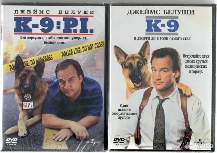 К-9. собачья работа Джеймс Белуши DVD universal
