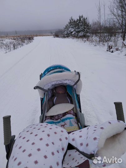 Санки-коляска