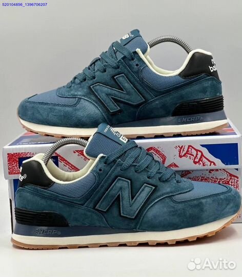 Кроссовки New Balance 574 Blue (Арт.75264)