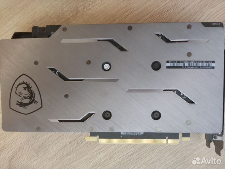 Видеокарта MSI GeForce GTX 1660 Gaming X