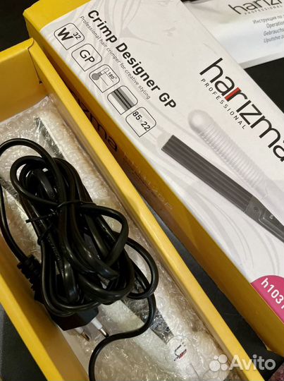 Новая гофрированная плойка для волос