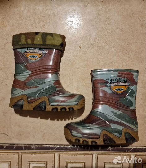 Резиновые сапожки Demar 22/23р