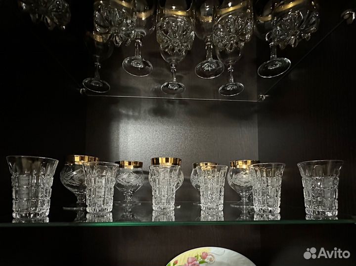 Хрустальные рюмки