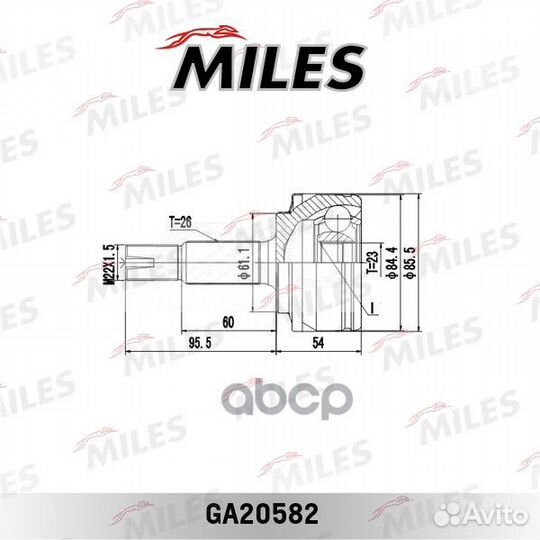 Шрус наружный toyota auris E150/corolla X E150