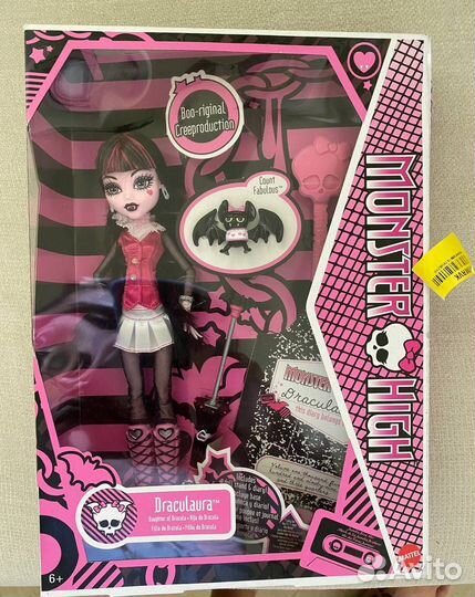 Monster high Дракулаура1 базовая