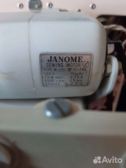 Швейная машинка janome бу